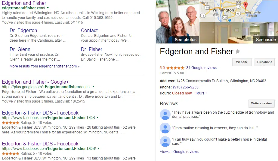 Edgerton And Fisher Search Engine Optimization