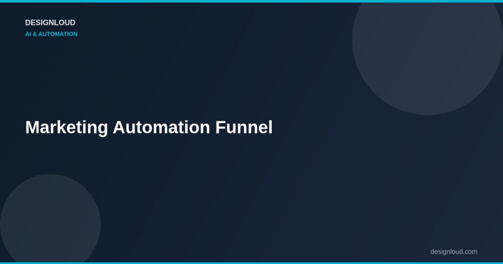 How to Build a Marketing Automation Funnel from Scratch